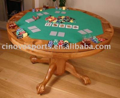 China Poker Tbale / Casino Poker Table / Wooden Dining Poker Table for sale