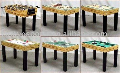 China Multi-Functin game table/universal game table/5 in 1 game table MFT-001 for sale