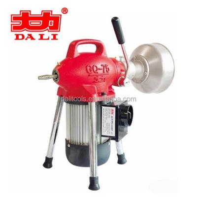 China Professional electric hotels drain cleaning machine for sale for sale