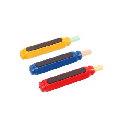 China Hot Selling Writing Board Standard Size Magnetic Chalk Clip Chalk Holder For Traditional Chalk for sale