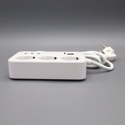 China Residential / Multi-Purpose Euro Extension Socket Electrical Table Socket for sale