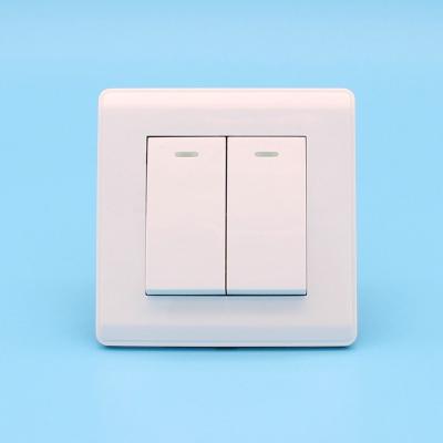 China Ghana bristal residential/multipurpose 2gang 2way wall switch for sale