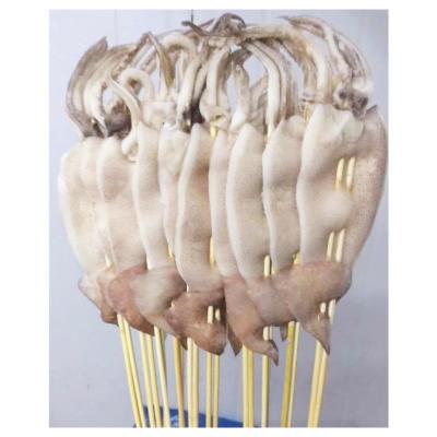 China Nutritious Cheap Price Hot Selling Squid Skewers IQF Frozen Squid Skewers for sale