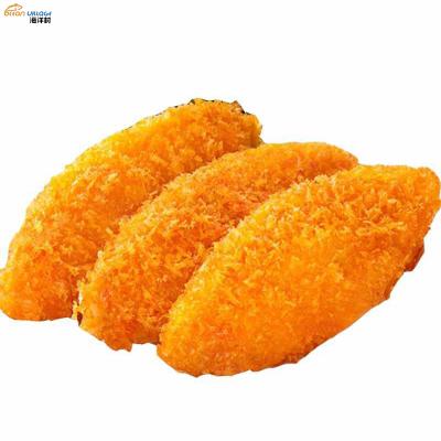 China Wholesale Low Fat IQF Breaded Breaded Fish Fillet Pollock Fast Food Seafood for sale