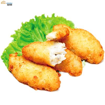 China Good Quality Low Fat Frozen Hake Breaded Block Breaded Fish Fillet for sale