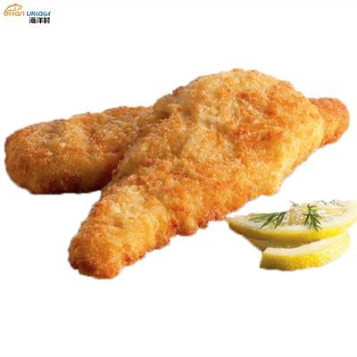 China Shandong Ocean Village Food 2021 New Process High Quality Low Fat Healthy Food Breaded Fish Fillet for sale