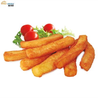 China Shandong Ocean Village Nutritious Food 2021 Style New Made In China Good Food Frozen Breaded Squid Strip for sale