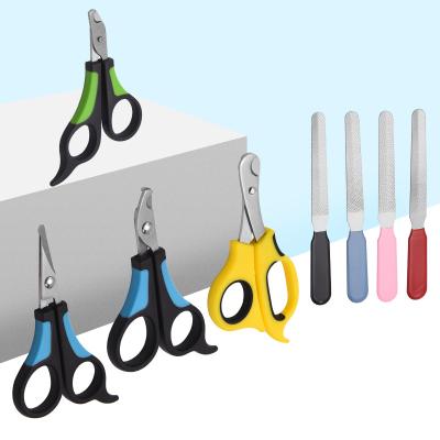 China Sustainable Stainless Steel Professional Straight Scissors Thinning Dog Grooming Pet Scissors Set for sale