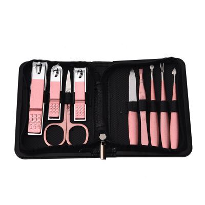 China Personal Care Factory Outlet Beauty Ladies Nail Set Portable Color Shell Nail Care Kit for sale