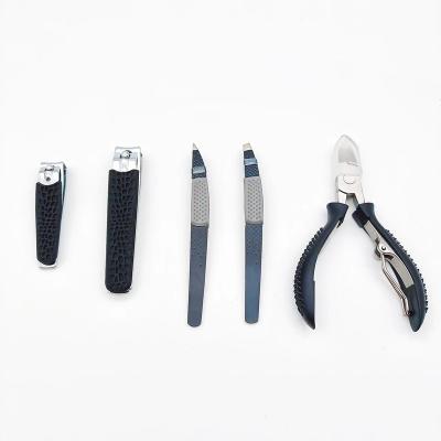 China Professional Cleaning Manicure And Pedicure Nail Scissors Horny Dead Skin Removal Trimming Set for sale