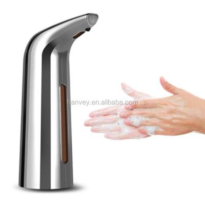 China Foam Soap Dispenser Hanvey Automatic Alcohol Dispenser Alcohol Spray Soap Dispenser 400ml Gold Automatico Di Sapone Plastic Manual Silver Dispenser for sale