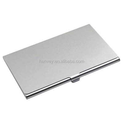 China Fashion Factory Price HV-CH001 Wholesale Cheap Portable Metal Aluminum Credit Business Card Holder,Card Box Wallet for sale