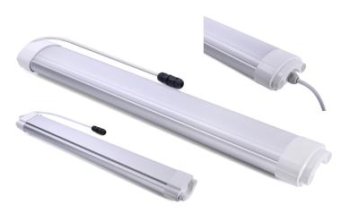 China 40w 130lm/W IP65 LED Batten Light 2835 SMD led IC driver CE RoHS SAA approvals for sale