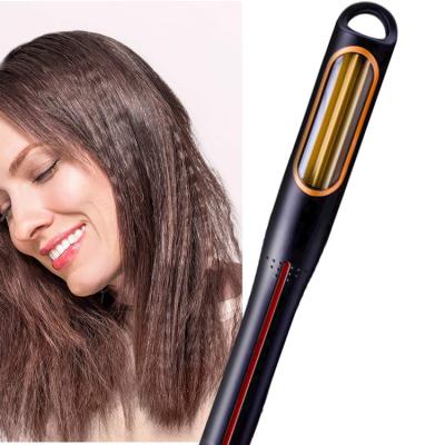 China Portable PTC Auto Hair Curling Fast Heated Straightening Comb Automatic Hair Curler Corn Perm for sale