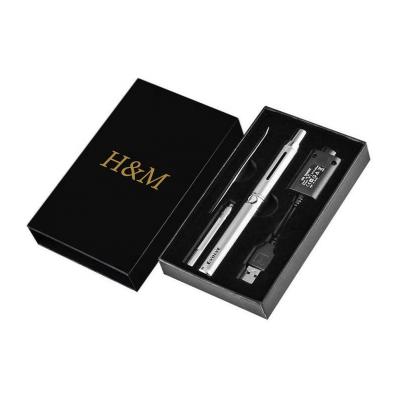 China Handmade custom printed rigid paper box for cbd oil cartridge packaging for sale