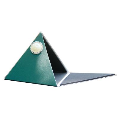 China Gift & 2018 High Quality Craft Cardboard Pyramid Shaped Jewelry Packaging Box for sale