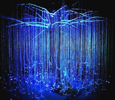 China Lighting Decoration Colorful Shining Avatar Tree Lighting Sparkle Waterfall Tree Light LED Fiber Optic Tree Lights for sale