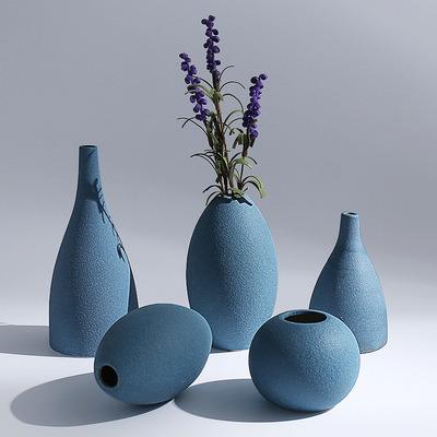 China Modern Creative Nordic Ceramic Table Home Decoration Living Room Decoration European Vase Flower Dry Ware for sale