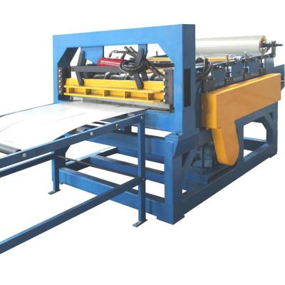 China Contruction Construction Equipment Cutting Single Steel Coil Cut To Length Line Machine / Transverse Shear Maker for sale