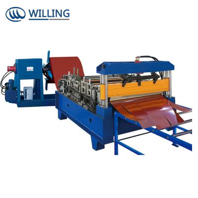 China Cutting And Sitting Automatic Steel Coil Slitting And Cutting To Length Machine for sale