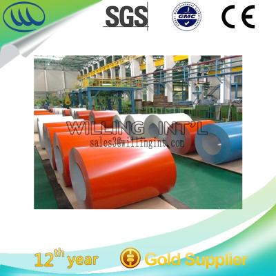 China Thickness Prepainted Galvanized Steel Sheet 0.35mm /Color Coated Z30g /PPGI Steel Coil For Metal Roof for sale