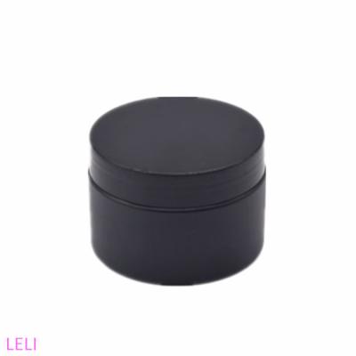 China 120ml 150ml 200ml 100ml 250ml Cosmetic Matte Black Bath Salt Packaging Jars for sale