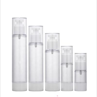 China Cosmetic Liquids Or Cosmetic Pump Bottles 4oz 10ml Travel Set Cream Airless Serum Bottle for sale