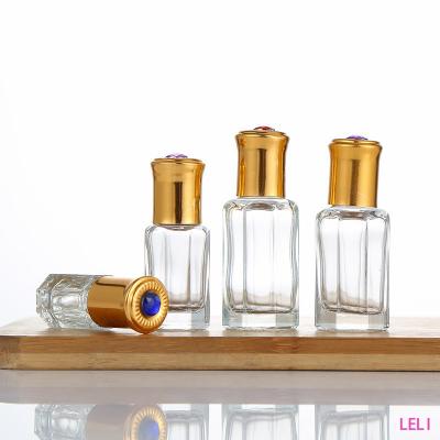 China 3ml 6ml 9ml 12ml Cosmetic Empty Roll On Perfume Bottles Glass for sale