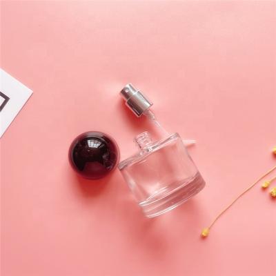 China Cosmetic Refillable Bottle Empty Glass Spray Container Perfume Toner 30ml for sale