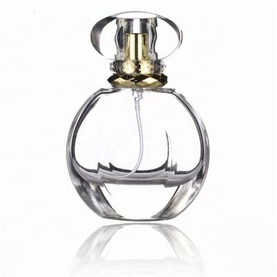 China Cheap Price Cosmetic Oil Pump Spray Glass Bottle Transparent Essential Perfume for sale