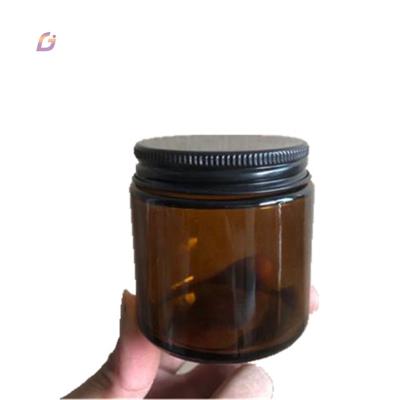 China Personal Skin Care Packaging Glass Sealed Jar Kitchen Groceries Storage Bottle Household Storage Box With Wooden Lid Transparent Jar for sale