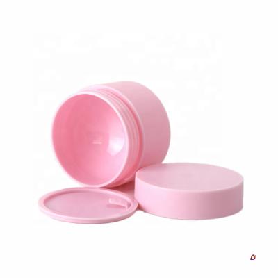 China Cosmetic luxury cosmetic plastic jars frosted cream pp jars pink eco-friendly 10g containers for cosmetics for sale