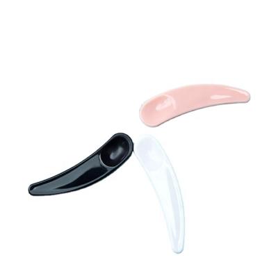 China Wholesale Eco-friendly Mini Green Black White Plastic Pink Purple Thick Spatula Spoon for sale