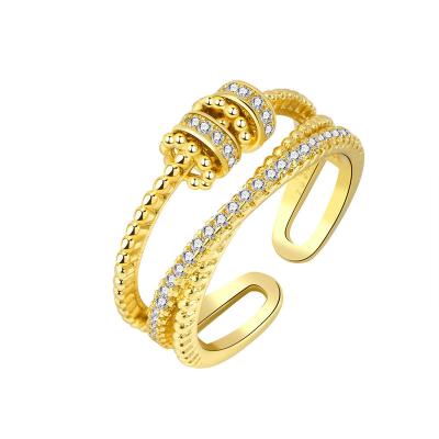 China Vintage Fashion Rings Trendy Finger Rings For Women Jewelry Gifts for sale