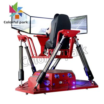 China Experience the Future of Racing with Colorful Park 360 Degree VR Car Racing Simulator for sale