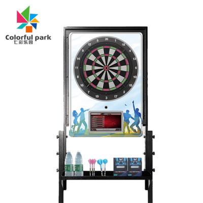 China EU Plug Colorful Park Indoor Coin Operated Electronic Sports Dart Game Machine for Bar for sale