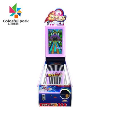 China Indoor Kids Video Bowling Ball Games Control Mode Coin Operated Arcade Game Machine for sale