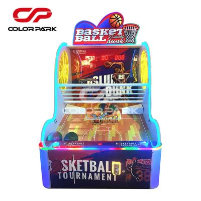 China Coin Operated Kids Games Arcade Basketball Machine for Colorful Park Entertainment for sale