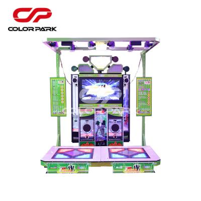 China Amusement Game Center Pump It Up Tanzmaschine Spiele für Erwachsene Münzbetriebene Spiele Arcade-Maschine zu verkaufen