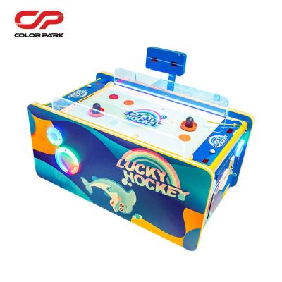 China Certificado CE Moneda de Parque Colorido Máquina de Juego de Mesa Hockey en Aire en venta