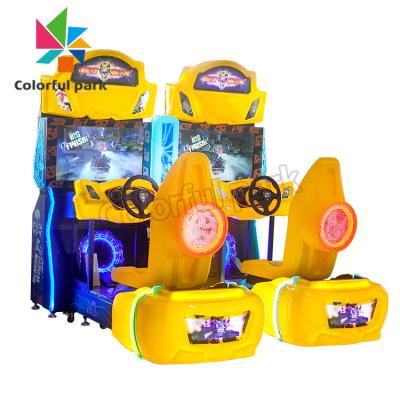 China Take Your Game Center to the Next Level with Racing Simulator Seat Coin Operated Game for sale