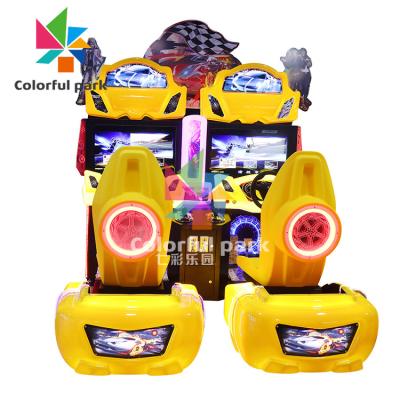 China Farbenfroher Park 32 Zoll Bildschirm Simulator übertreffen Racing Arcade Games Machine zu verkaufen