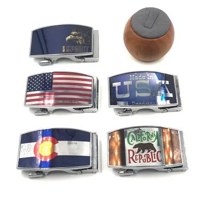 China Wholesale Easy Metal Fashion Customized Smooth Buckle With Logo For Men And Women for sale