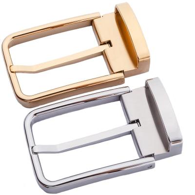 China New Design Luxury Pvd Plating 35mm/39mm Wide Stainless Steel Pin Buckle Luxury Pin Belt Buckles For Men for sale