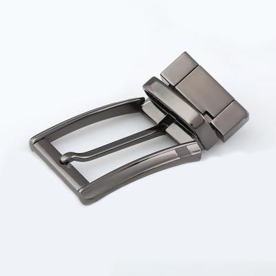 China Wholesale Easy Rotating Custom Reversible Belt Buckle Metal Pin Buckle With Logo for sale