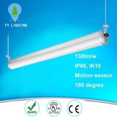 China Warehouse 1.2m linear light fixture ip65 triproof ledlight/smd2835 ip65 tri-proof tube for sale