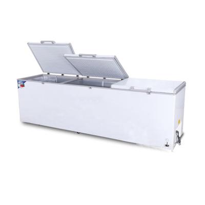 China Single-temperature 3300MM Horizontal Deep Freezer 1644L Refrigerator For Supermarket for sale