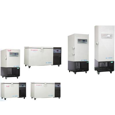 China COMPRESSOR CE ISO High Quality Horizontal Deep Fridge Freezer for Lab 205L 305L 405L Vertical Freezer for sale