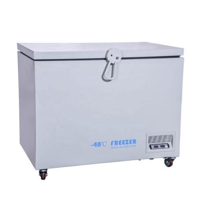 China DW-40W258L -40 Degree Single-temperature Pharmacy Cold Room Industrial Horizontal Electric Laboratory Refrigerators Freezer for sale