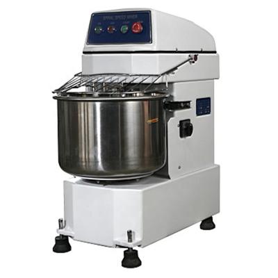 China Commercial Snacks Factory 80L 35kg Flour Powder 2 Speed ​​Spiral Egg Powder Dough Mixer Mixing Machine for sale